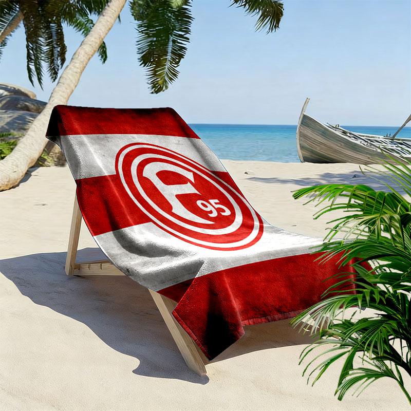 F95 Print Beach Towel, Large Soft Quick Dry Towel for Beach Camping Swimming