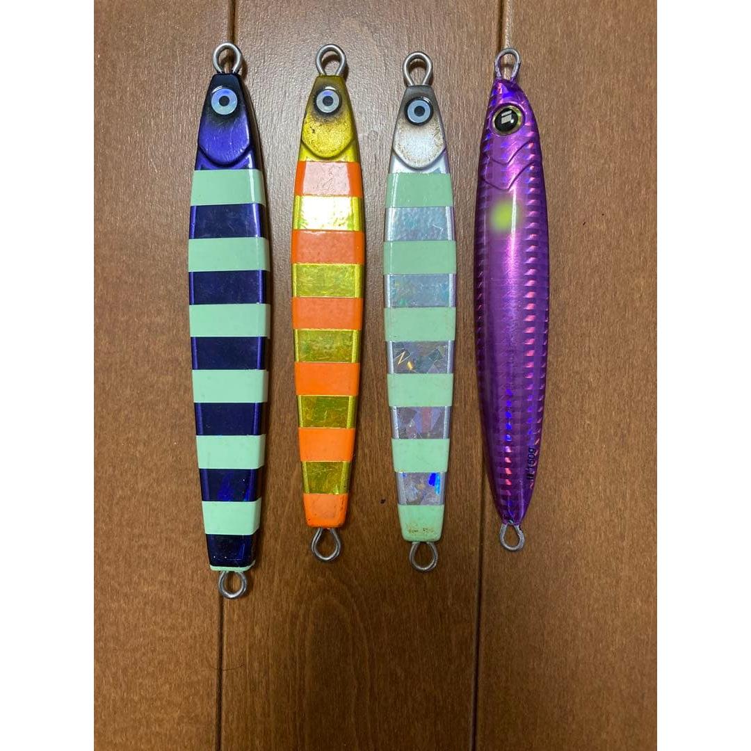Used Hairtail jigging set of 4 150-200g
