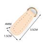 6x Zipper Fixer Zipper Tags Leather DIY Craft for Boot Bag Backpack