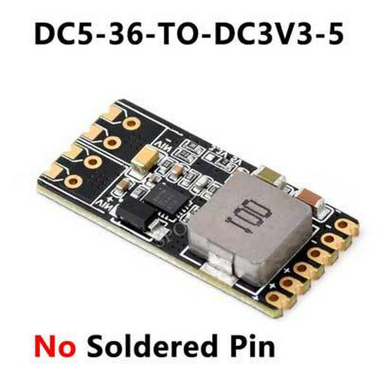 Mini DC-DC Step-Down Module: 5~36V Input, 5V/3.3V Output, 4A