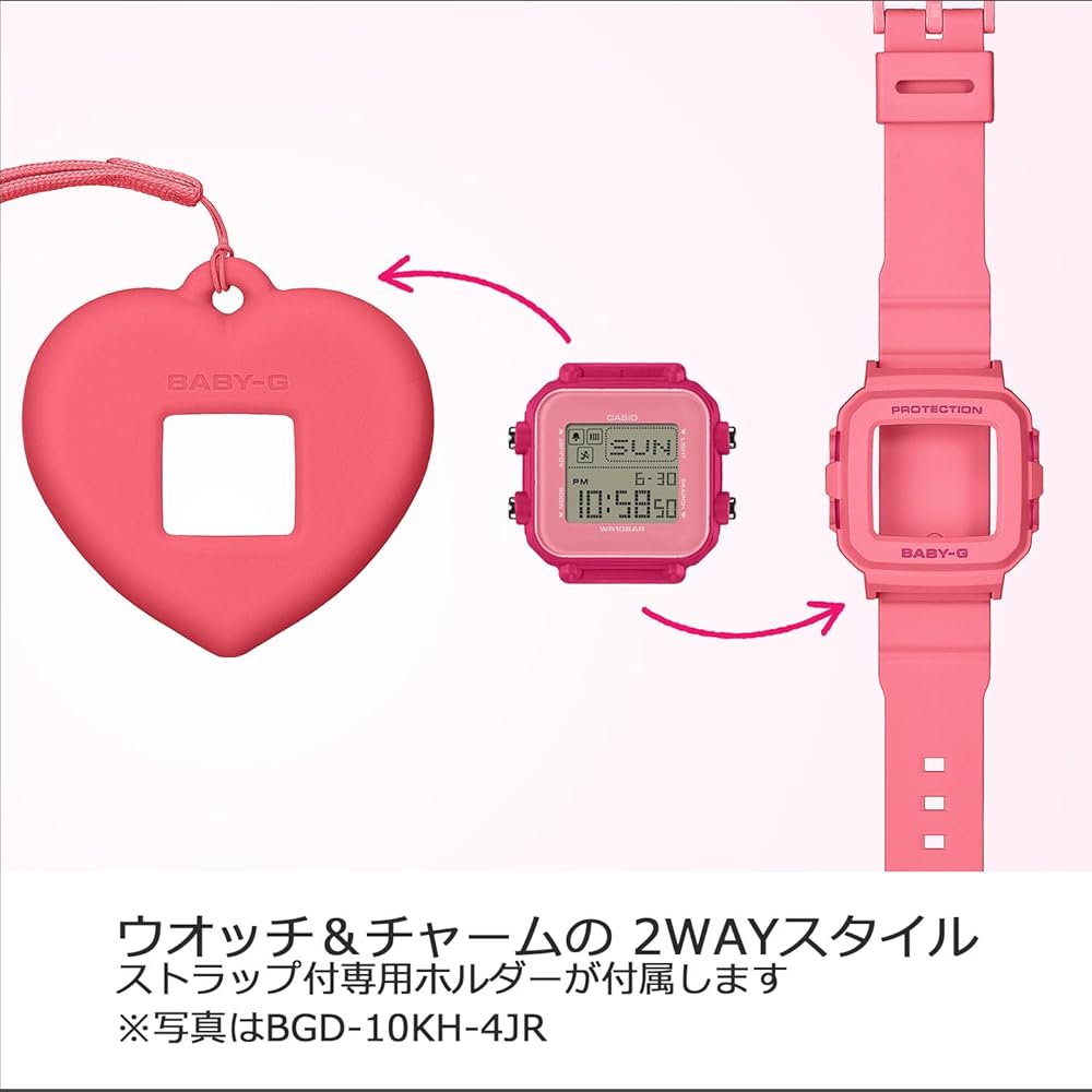 Casio Baby-G BGD-10KH-2BJR Women's Watch Blue Resin Band Water Resistant 200m