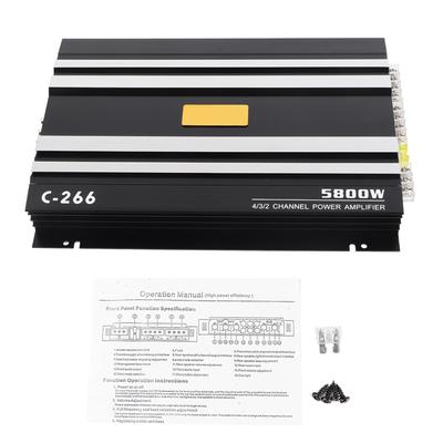 Car Stereo Audio Amplifier Speaker Power Amp 12V 5800W Universal for Truck