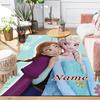 Custom 1Pc Elsa'S Magical Sparkle Rug Office Carpet Indoor Outdoor Entrance Doormat Nonslip Soft And Comfortable Living Room D91671