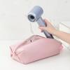 Bolsa de armazenamento portátil para alisadores de cabelo, modeladores de cachos, rolos de cabelo, bolsa de armazenamento para alisador de cabelo Eva, estojo de transporte para viagem
