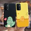 For Oppo A74 4G Case Oppo A54 A94 Cute Fashion Panted Cover Soft TPU Phone Case For Oppo A94 A 54 74 OppoA54 OppoA94 Fundas Capa