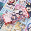 40pcs Jujutsu Kaisen Anime Peripheral Laser Ticket Bookmark Character Satoru Gojo Geto Suguru Megumi Collection Card Postcard