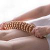 Holz-Therapie-Roller-Massagewerkzeuge, Cellulite-Triggerpunkt, manuelle Muskelentspannung