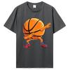 Dabbing Basketball Ball Funny UnisexSports Player Dab T-Shirt Basketball-Lover Graphic Tee cotton Tops Streetwear Clothing