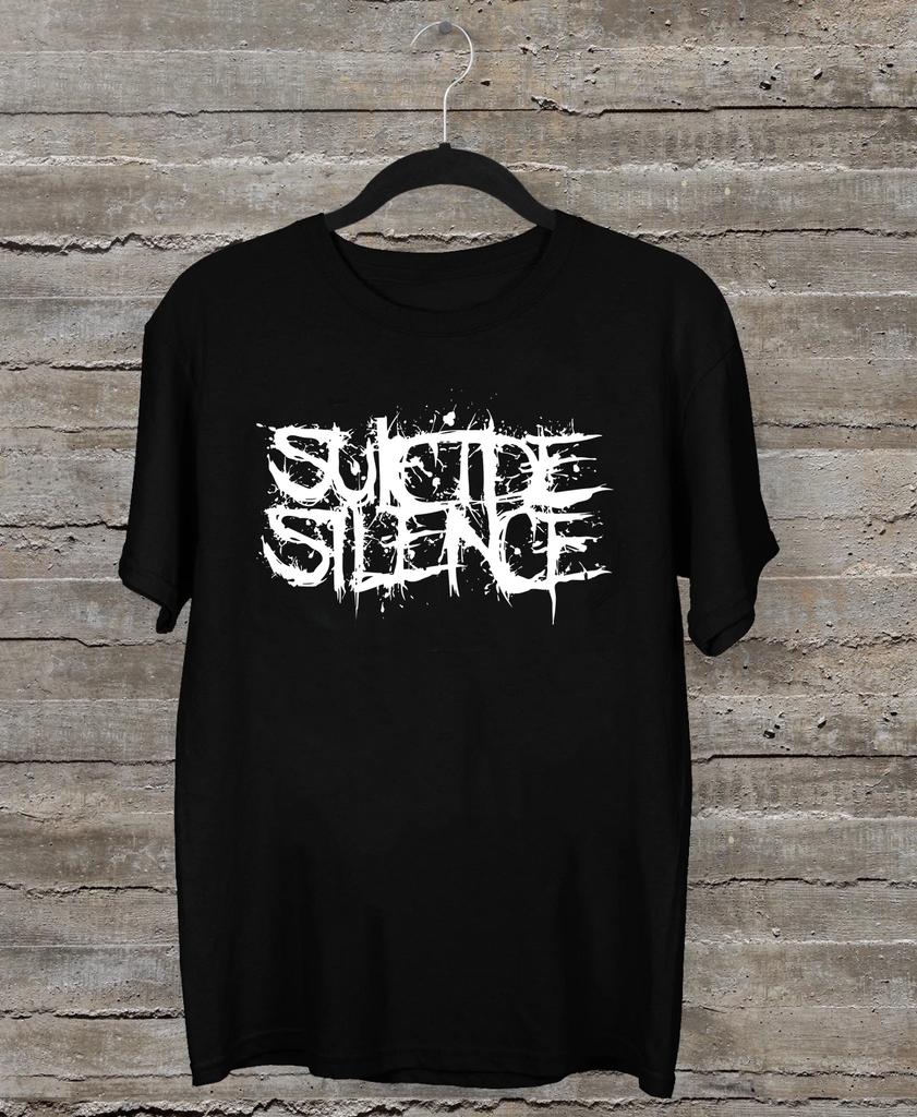 Suicide Silence Logo Band Classic Gift For Men Women Black All Size T-Shirt