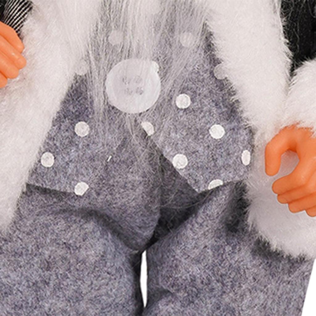 Christmas Santa Claus Doll Cute Decorative Craft Convenient Ornament Christmas