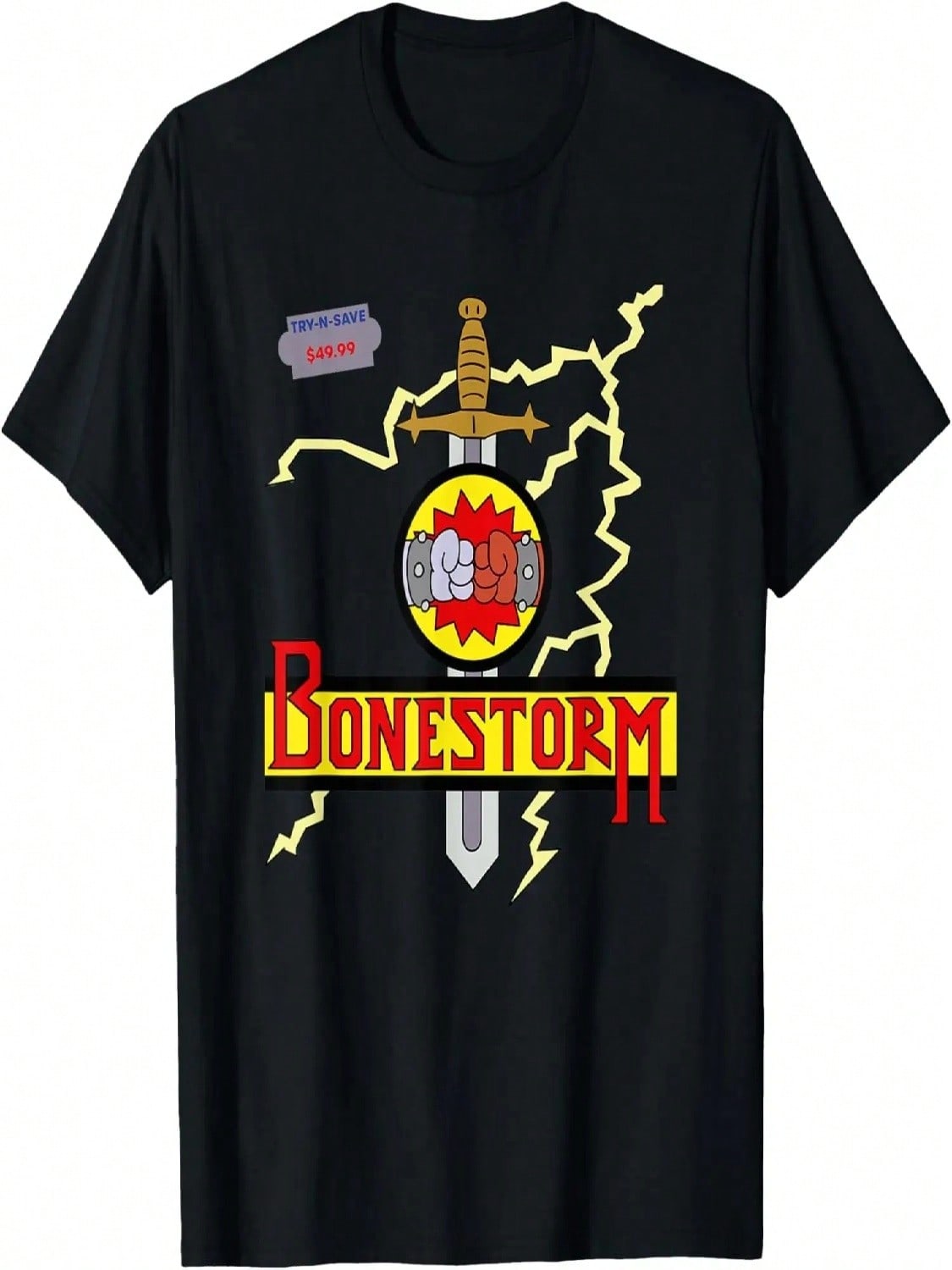 Футболка Bonestorm S разноцветный