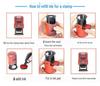 Zhuoda 46145 Adjustable Date Stamp for Incoming Documents, Warehouse Dispatch, and Issue Control, 45MM