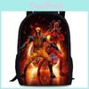 Deadpool Wolverine Backpack 15 Inch Anime Cartoon Lightweight Schoolbag