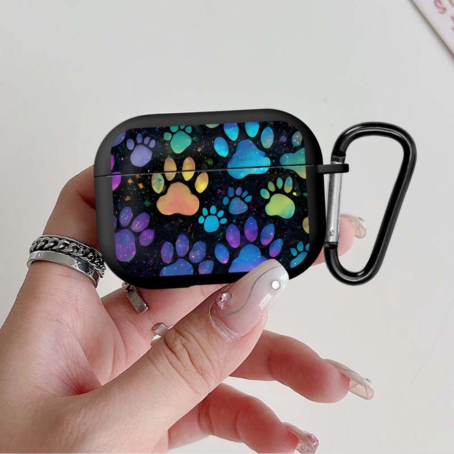 Full Screen Colorful Paw Earphone Cases Cover Case For Airpods Pro3 3 4 1 Pro2 Pro 2