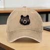 Fathers Day Papa Bear Casual Baseball Cap Summer Trucker Hat Adjustable Outdoor Gym Snapback Cap Unisex Funny Baseball Caps