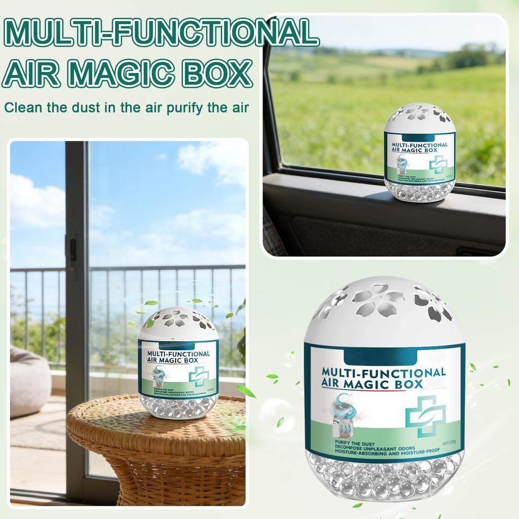 Indoor Purification Removal Box,Plant-Based Multi-Functional Freshener For Bedrooms, Closets & Pet Areas – Easy Placement & Long-Lasting Freshness