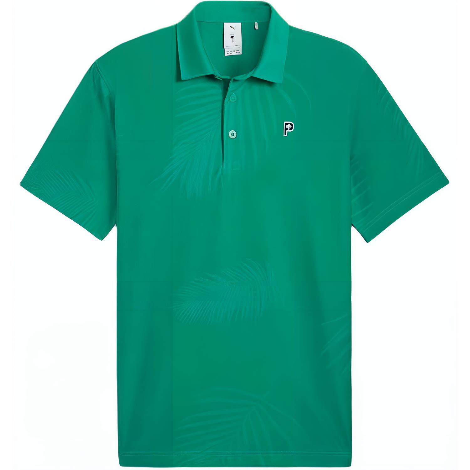 

Puma X Palm Tree Crew Golf Поло Мужское Поло Ярко-зеленое 623964-03 M