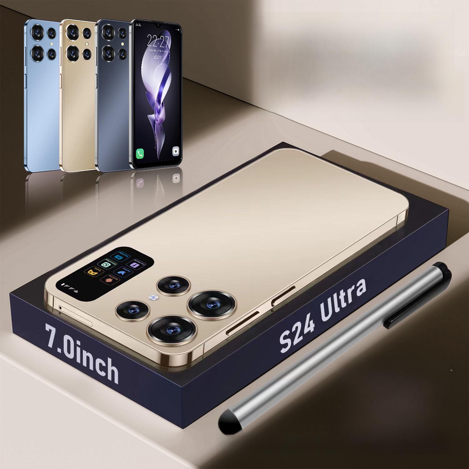 

Смартфон S24U 4G, 7,0-дюймовий дисплей, 4+64 ГБ, сумісний з глобальними мережами UK plug чорний