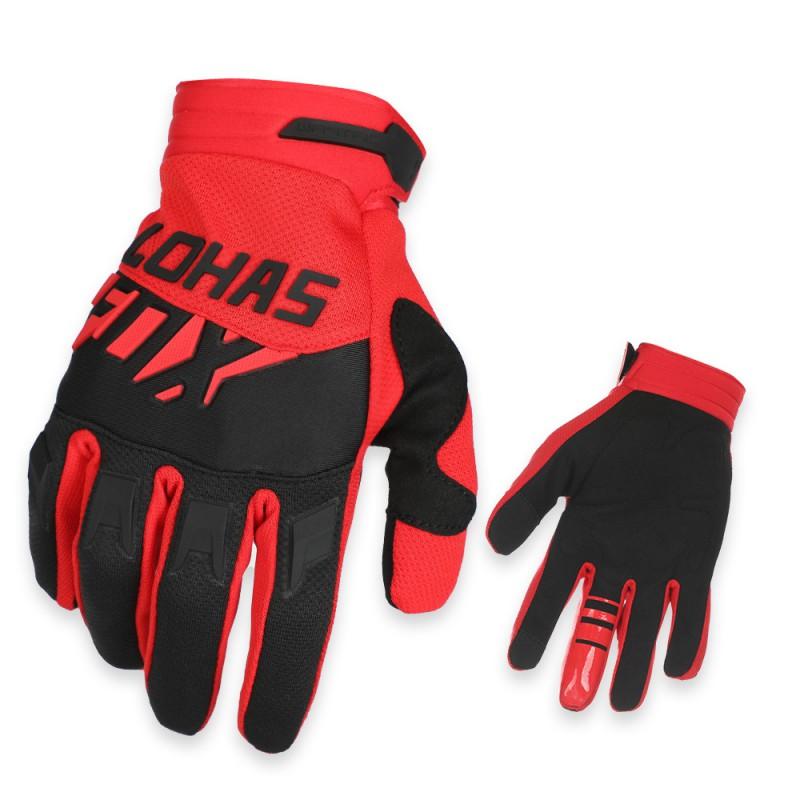 LOHASFOX Vollfinger Mountainbike-Handschuhe Offroad-Radfahren Langlebig Anti-Rutsch 6 Farben verfügbar