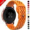 20 22mm Samsung Silikon Universelles Armband Watch4 5 Band Galaxy Watch6 Classic 43 47mm Armband Garmin Huawei Sport Armband