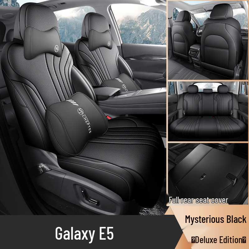 2026 Geely Galaxy E5 All-Season Breathable Full Leather Perforated Seat Cover