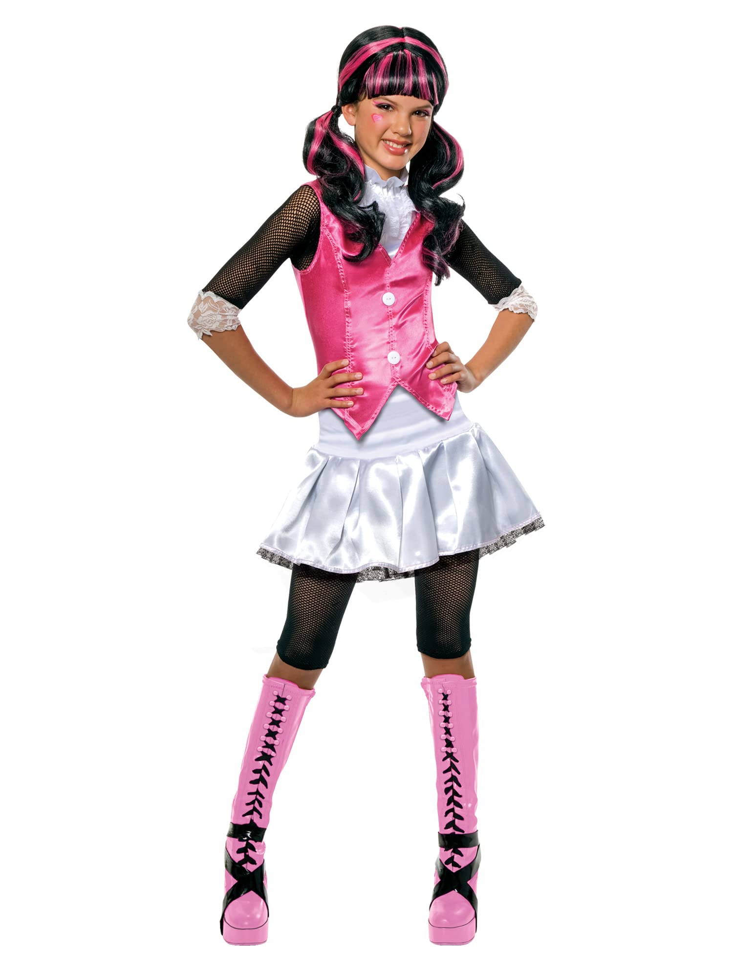 

Костюм Monster High Дракула Лола Детский Размер 884787L, Для Девочек, 140см-160см, розовый