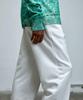 ERER Embroidered Detail Sweatpants Ivory