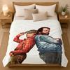 Terence Hill and Bud Spencer Actors Throw 240g flannel blanket, suitable for sofas, beds, offices,  exquisite gift blankets