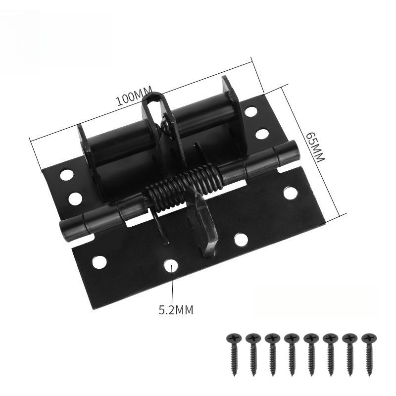 3 In 1 Automatic Self Closing Door Hinges with Positioning 90 Degrees Integrates Spring Hinge Door Closer and Door Stopper