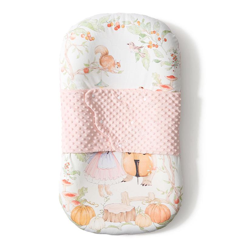 Bed-in-a-bed for infants and newborns to prevent pressure on the baby0One3Anti-Startle Sleeping Aid Anti-Choking Milk Spitting Sleep Pad Sleep Nest