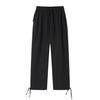 Men's Hong Kong Style Ice Silk Cargo Pants - Summer 2025, Thin, Quick-Drying, Side Zipper, Mesh Casual Pants.