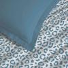 4-piece "Vanessa" Bed Linen Set for 140 X 190 Cm Bed Diana Blue