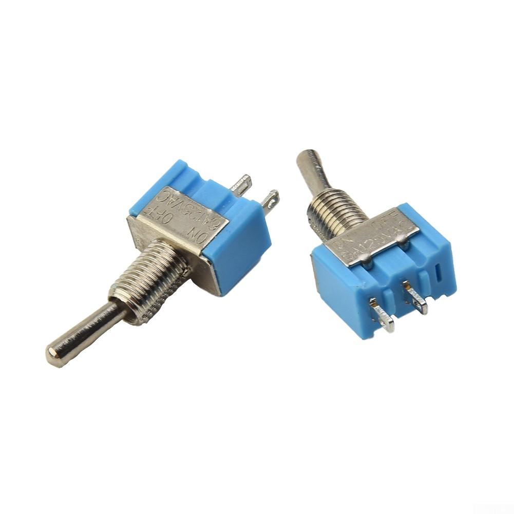 2 Pin Toggle Switch SPST ON-OFF 2 Position Mini Kit Miniature Latching Hot Sale