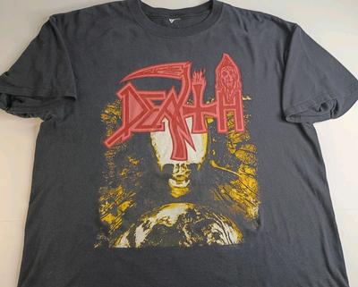 Vintage Tod Individuelle Denkmuster T-Shirt XL Death Metal 2006 Unisex T-Shirt
