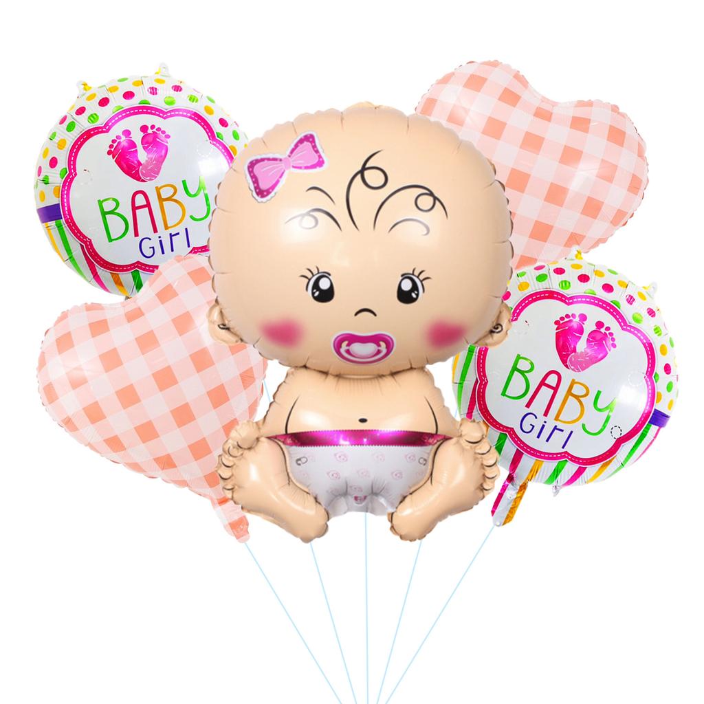 Erster Geburtstag Arrangement Babyparty Baby Aluminiumfolienballon Set Baby Geburtstagsballon Dekoration