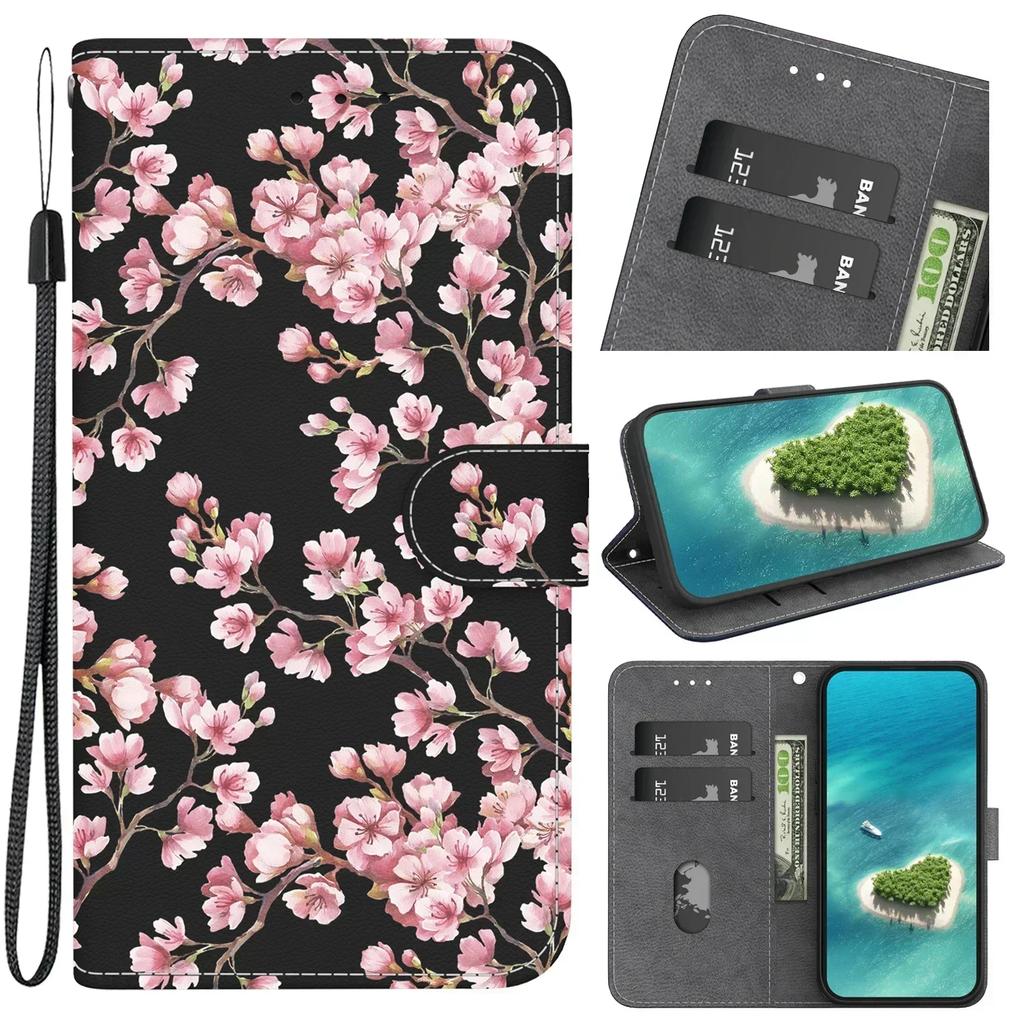Stand Flip Wallet Case für Oneplus CE 3 2 Lite Nord 3 2T N30 N20 SE 4G ACE 2v CE4 5G Flip Bemaltes Muster Wallet Case
