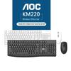 AOC KM220 Wireless Keyboard and Mouse Combo with Mouse Pad