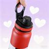 600/800ML Outdoor Thermos Kettle Water Bottle with Tea Filter Stainless Steel Travel Insulated Cup Leak-proof Sports Flask