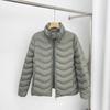 Autumn and winter white duck down temperament light down jacket women's short winter fashion jacket women's pressure glue stand-up collar