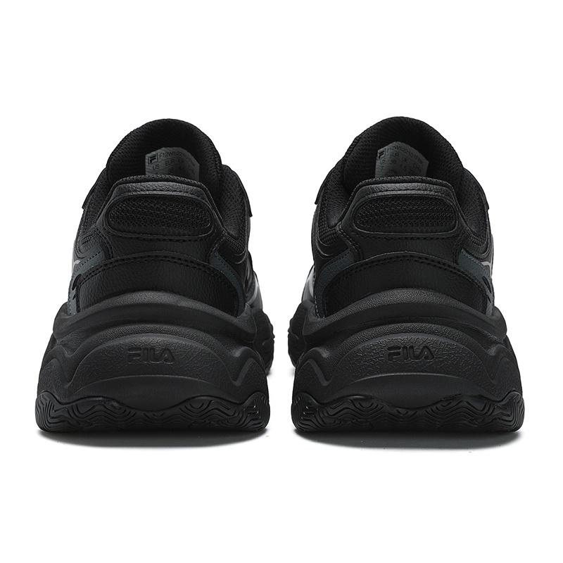 FILA MARS 4 Breathable Height Increasing Low top Running Shoes Women's Black Gray F12W522101FBK