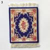 Coasters Cup Pad Persian Mini Woven Rug Mat Mousepad Carpet Ethnic Pattern Cup Laptop With Home Office Table Decor Craft Table