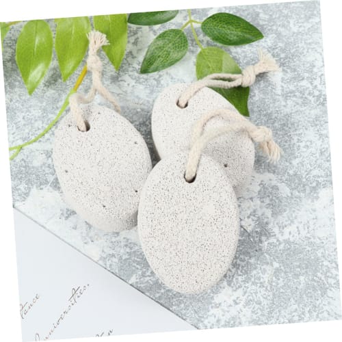 Frcolor 3-Piece Stone Callus Remover, Foot Scrub, Pumice Stone, Natural Foot Stone, Pumice Remover, Remover, Foot Scrub