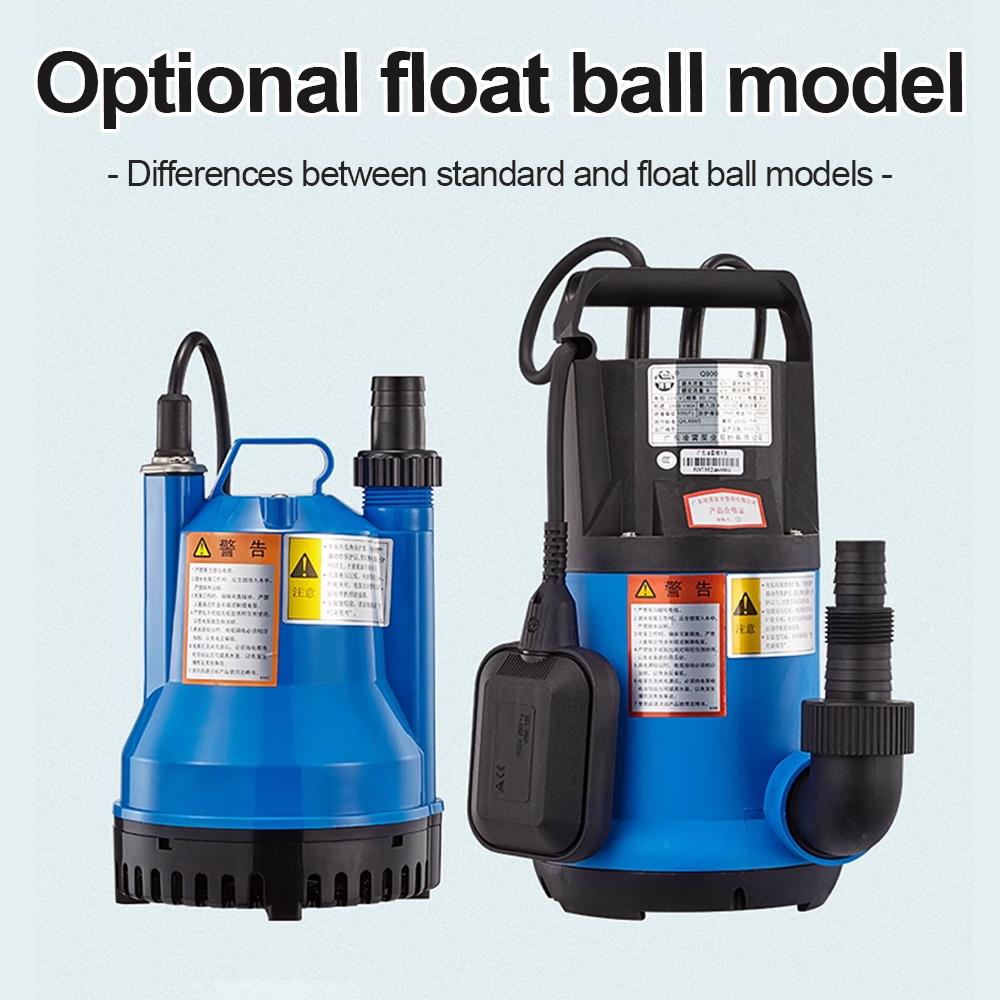 220V Compact Submersible Pump Q-Type Clean Water Pump Sewage Pump for Planting Forests Fisheries Ornamental Fish