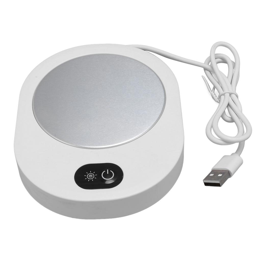 Podgrzewacz do kubka z kawą Aluminiowy 50 stopni Celsjusza Stała Temperatura 13W Łatwy do czyszczenia Elektryczny Podgrzewacz do Kubka do Biura
