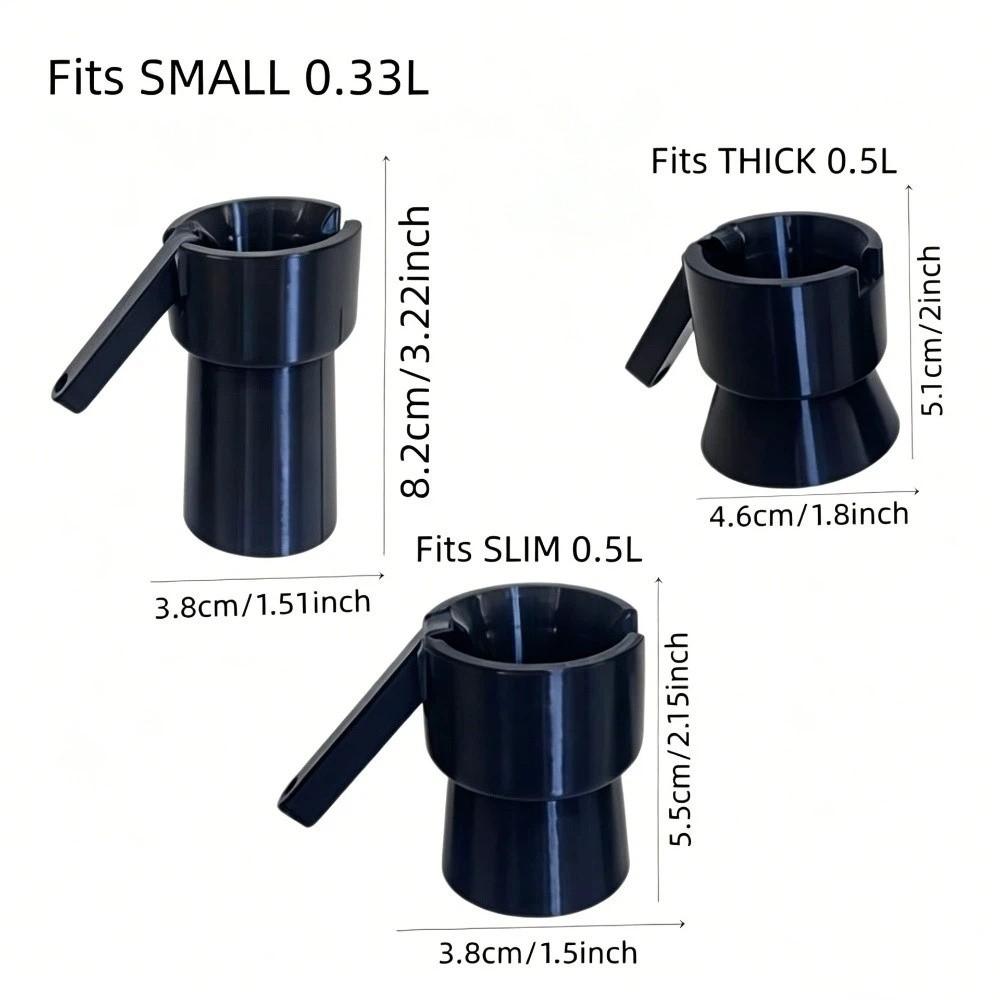 3PCS 3D Printed Cap Launcher Remover Portable Beer Can Opener Bottle Cap Deflectors  Novelty Gift