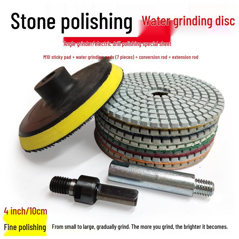 Diamond Head Polishing Pad for Drills: Marble, Quartz, and Stone Grinding