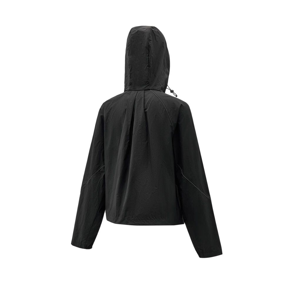 Women's Adidas Jackets Women's Black Hooded (Non-detachable) Moderate Straight Fit