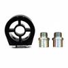 Universal Oil Filter Cooler Sandwich Plate Adapter 1/8 NPT Oil Press Temp Sensor Adapter With Connectors M20*1.5 3/4 NPT