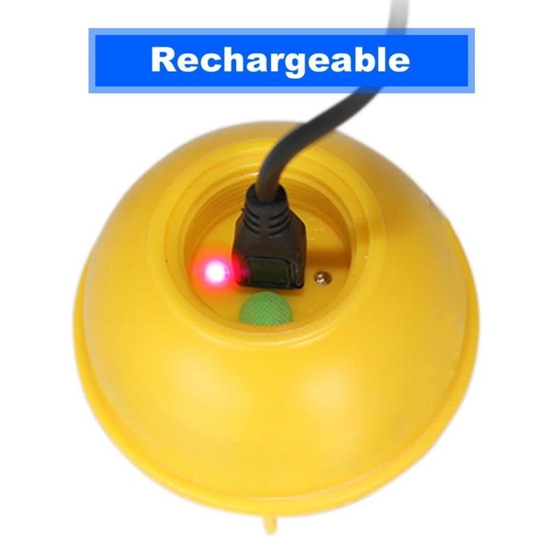 2025 New Portable Professional Sounder Wireless Cell Phone Sonar Fish Finder Fishing Probe Detector Fishfinder with Dot Matrix