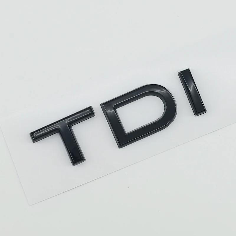 2026 3D ABS Car Sticker TDI TFSI V6T V8T V10 W12 Logo Emblem Trunk Badge Decal For Audi A3 A4 A5 A6 A8 Q3 Q4 Q5 Q6 Q7 Q8 Accessories